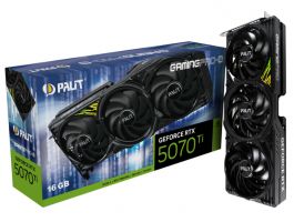 Palit Videókártya NVIDIA RTX 5070Ti Gaming Pro-S 16GB (NE7507T019T2-GB2031U)